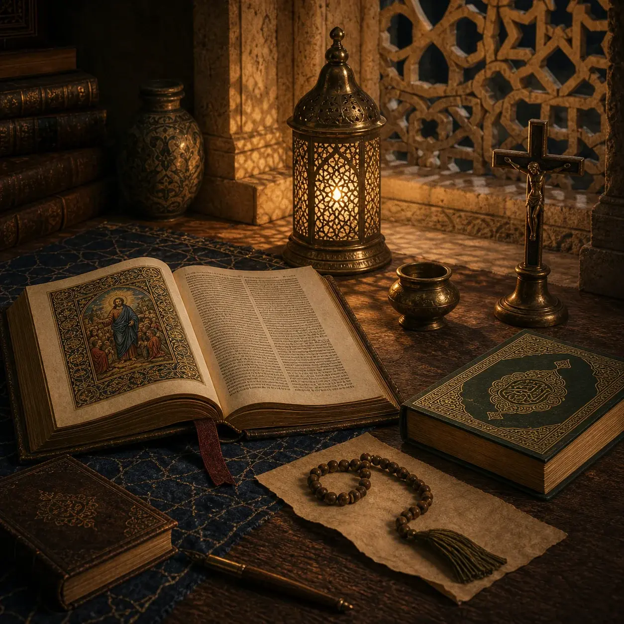 Illustration éditoriale de l'article « Dialogue avec l'islam : clarté, respect et annonce du Christ »