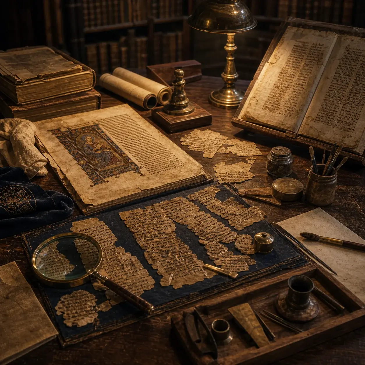 Illustration éditoriale de l'article « Les manuscrits bibliques : une histoire plus solide qu'on ne l'imagine »