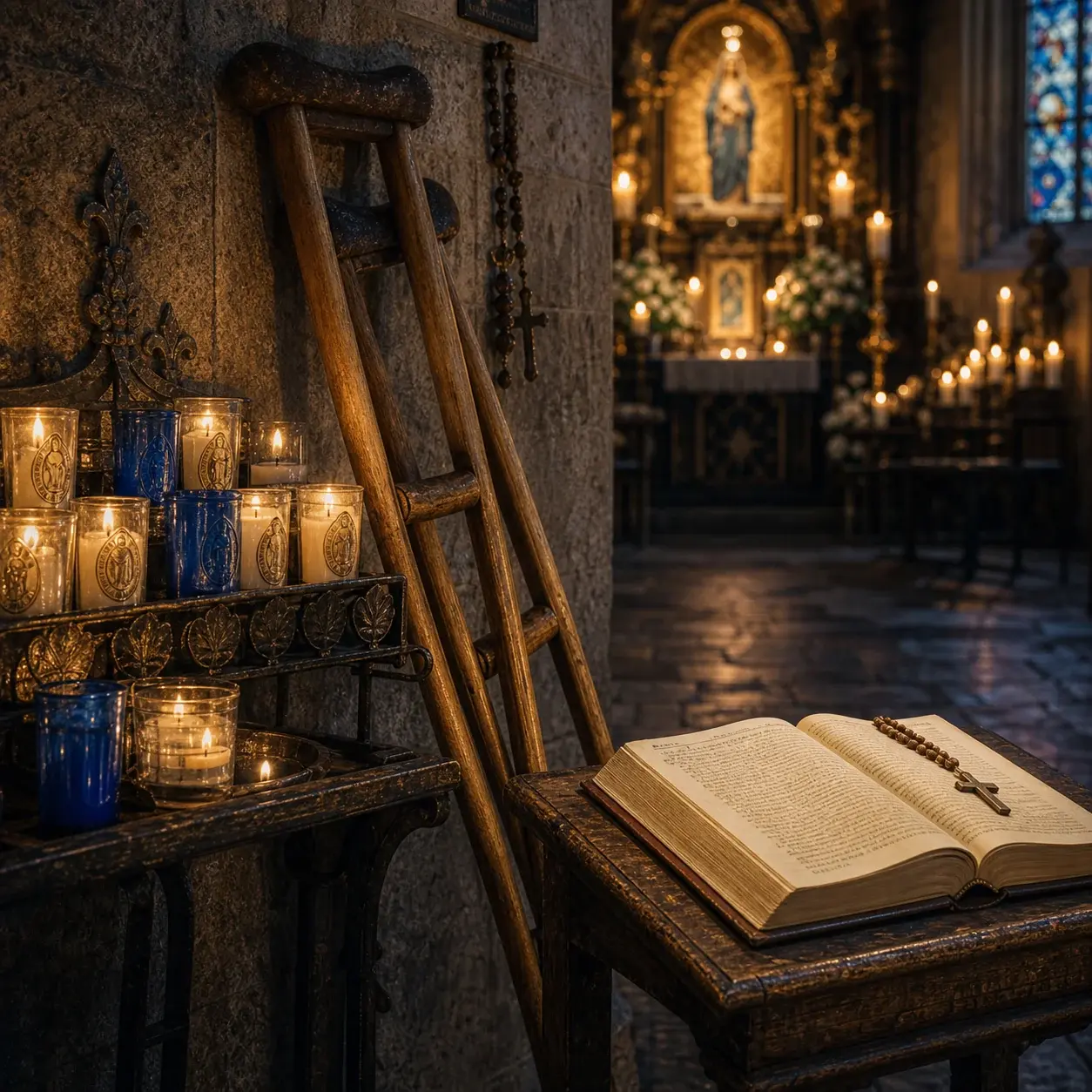 Illustration éditoriale de l'article « Miracles et crédibilité : pourquoi l'Église ne fuit pas les signes »